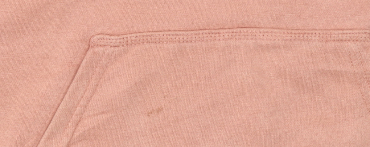 Adidas Women Pink Hoodie UK10 Pullover Cotton Blend Logo Hooded Sweatshirt