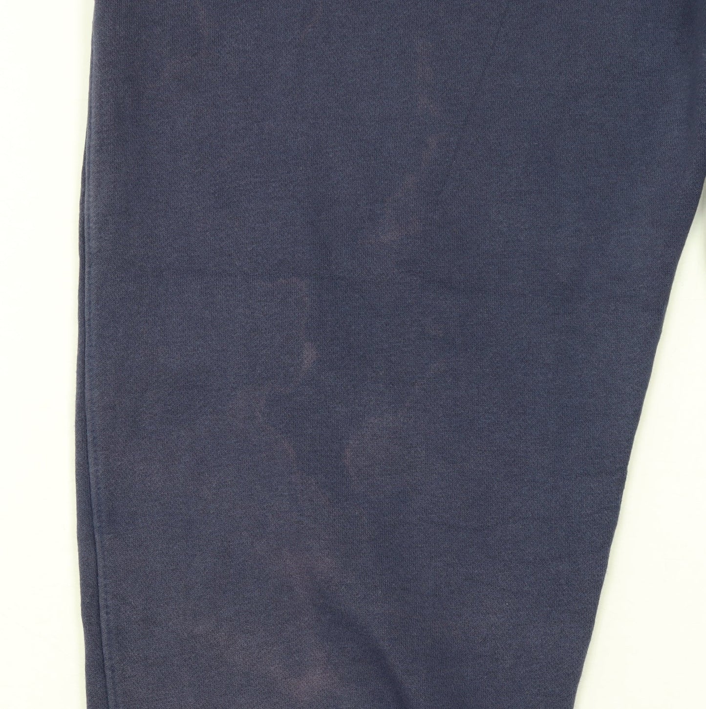 Nike Men's Blue Fleece Sweatpants S Regular Fit Logo Joggers