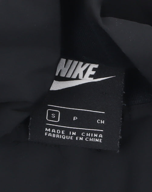 Nike Men's Black Small 1/2 Zip Pullover Sweatshirt with Logo