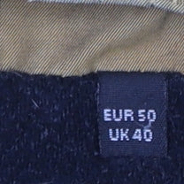 F.T.X Casuals Men’s Brown Cotton Overcoat UK 40 Regular Fit