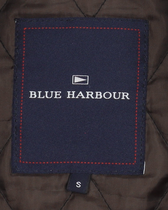 Marks and Spencer Blue Harbour Men's Black Quilted Jacket Size S