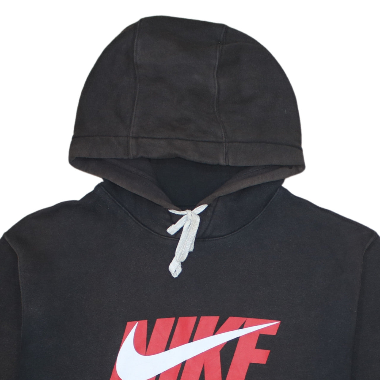 Nike Men's Black Pullover Hoodie L Graphic Logo Sportswear