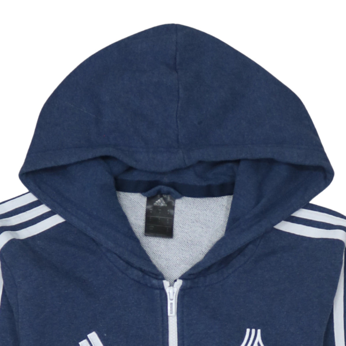Adidas Men's Blue Full Zip Hoodie Small Sportswear Jacket