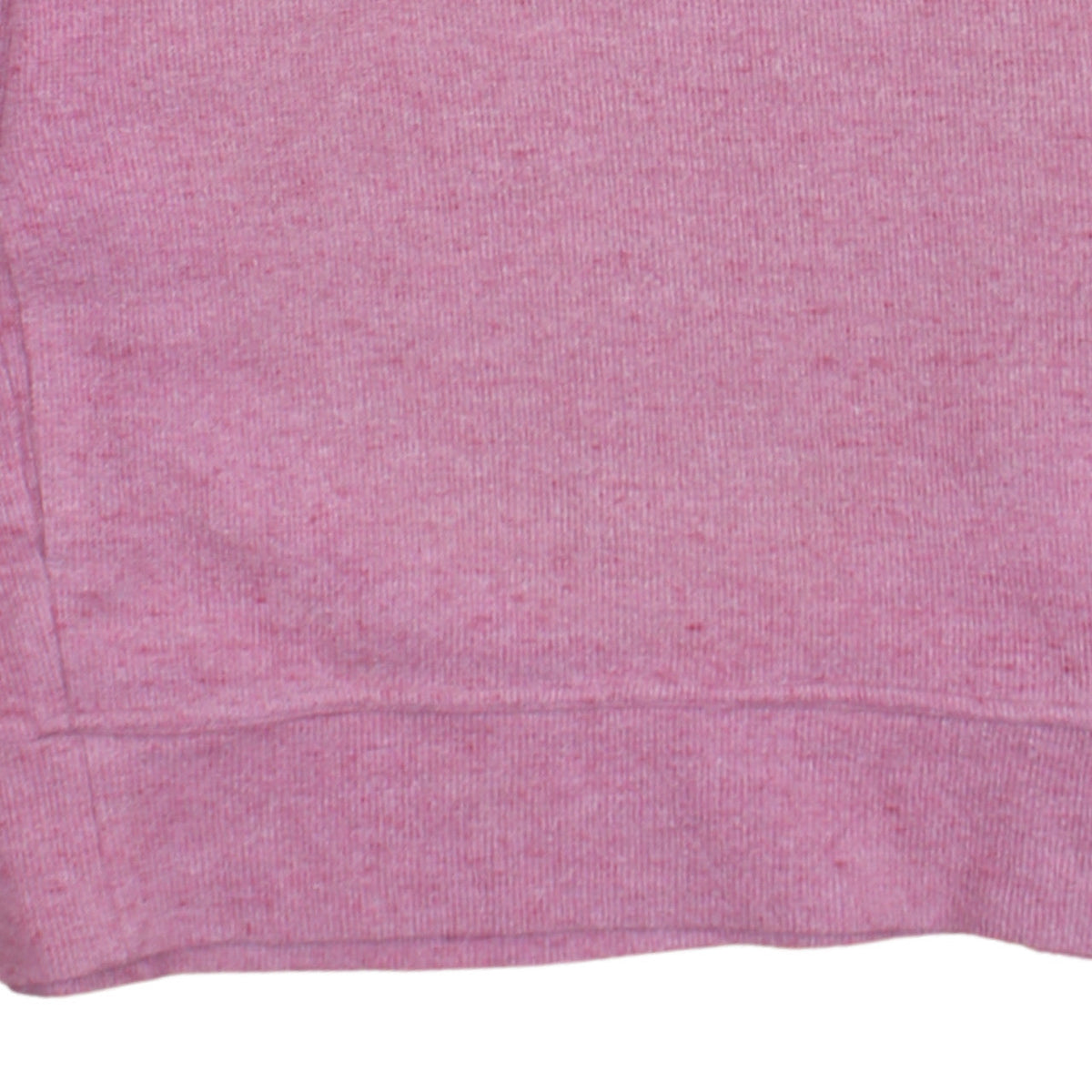 Nike Womens Pink 1/4 Zip Pullover Sweatshirt M Cotton Blend