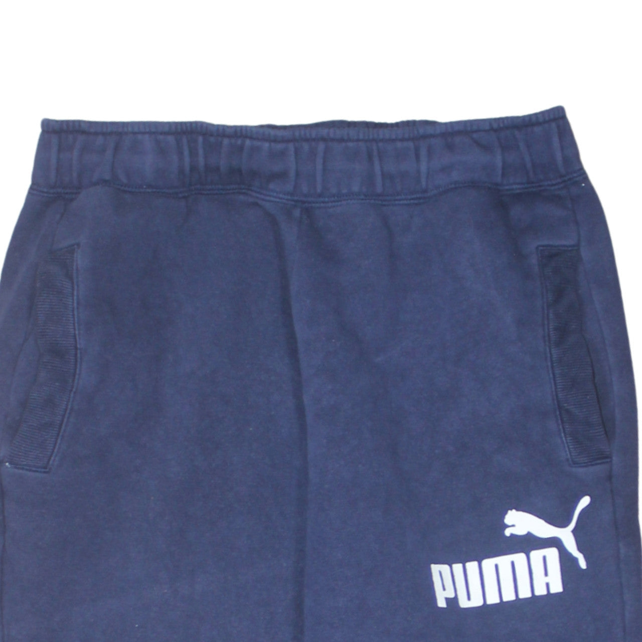 Puma Mens Blue M Sweatpants Jogger Fleece Trousers