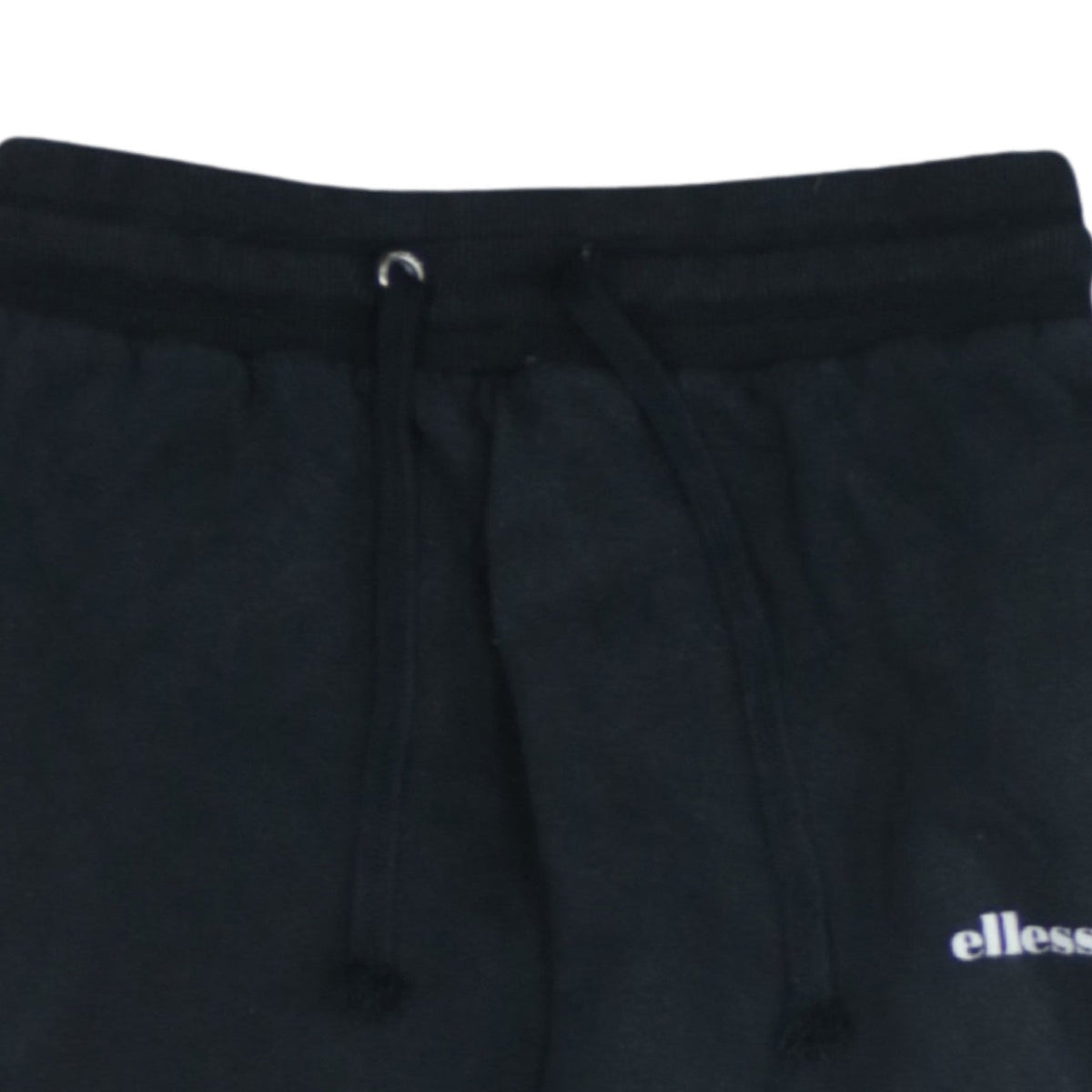 Ellesse Boys Black Jogger Sweatpants 13-14 Years Regular Fit Fleece Activewear