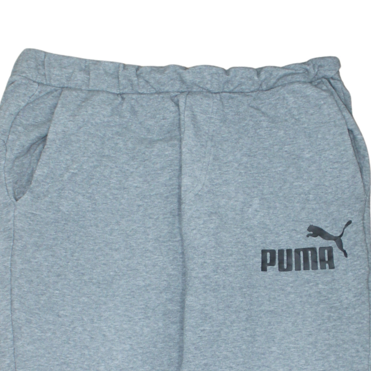 Puma Men's Grey Jogger Sweatpants L Regular Fit Activewear