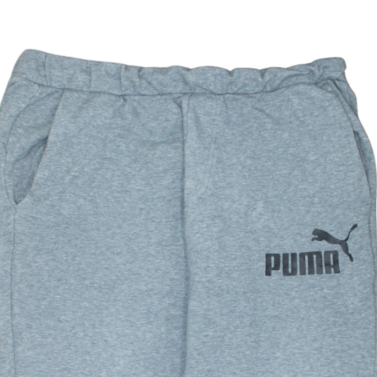 Puma Men's Grey Jogger Sweatpants L Regular Fit Activewear