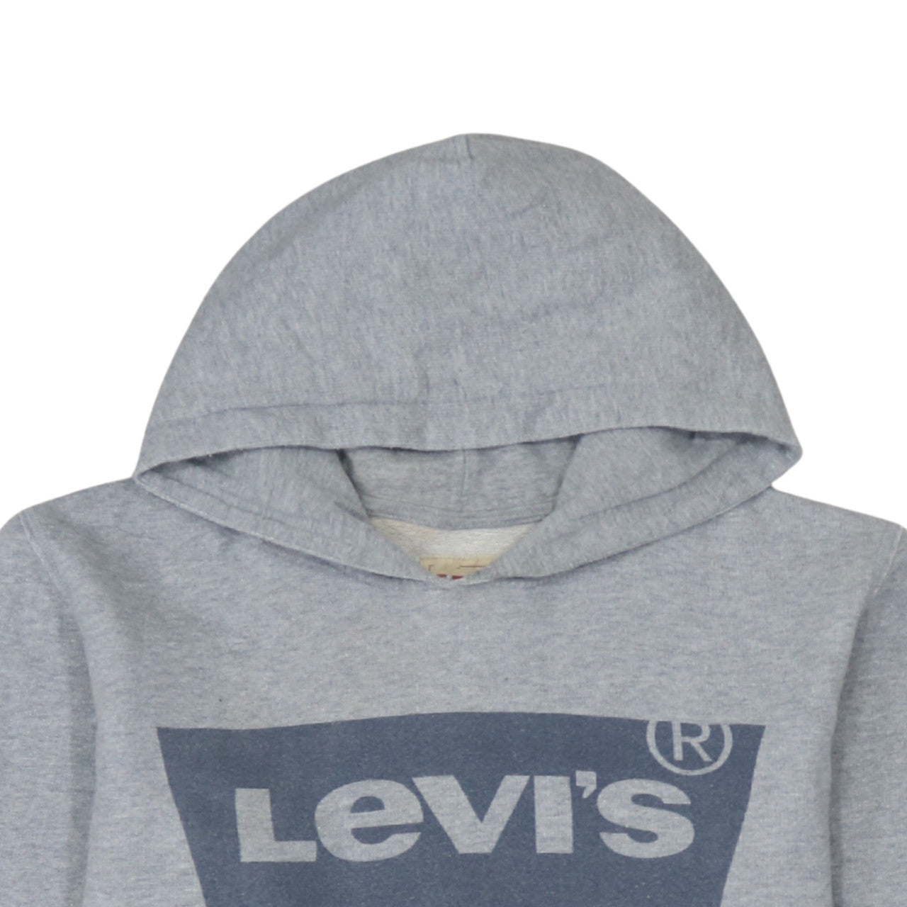 Levi's Boys Grey Hooded Pullover Sweatshirt Size 16 Regular Fit