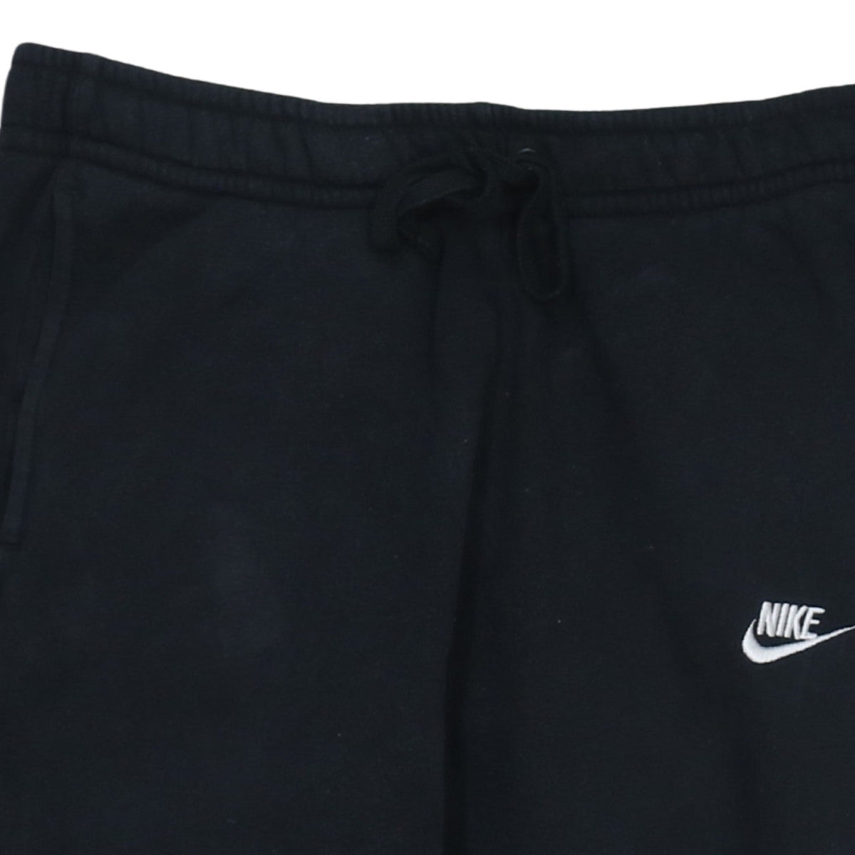 Nike Men's Black Jogger Trousers M Regular Fit Fleece Sweatpants