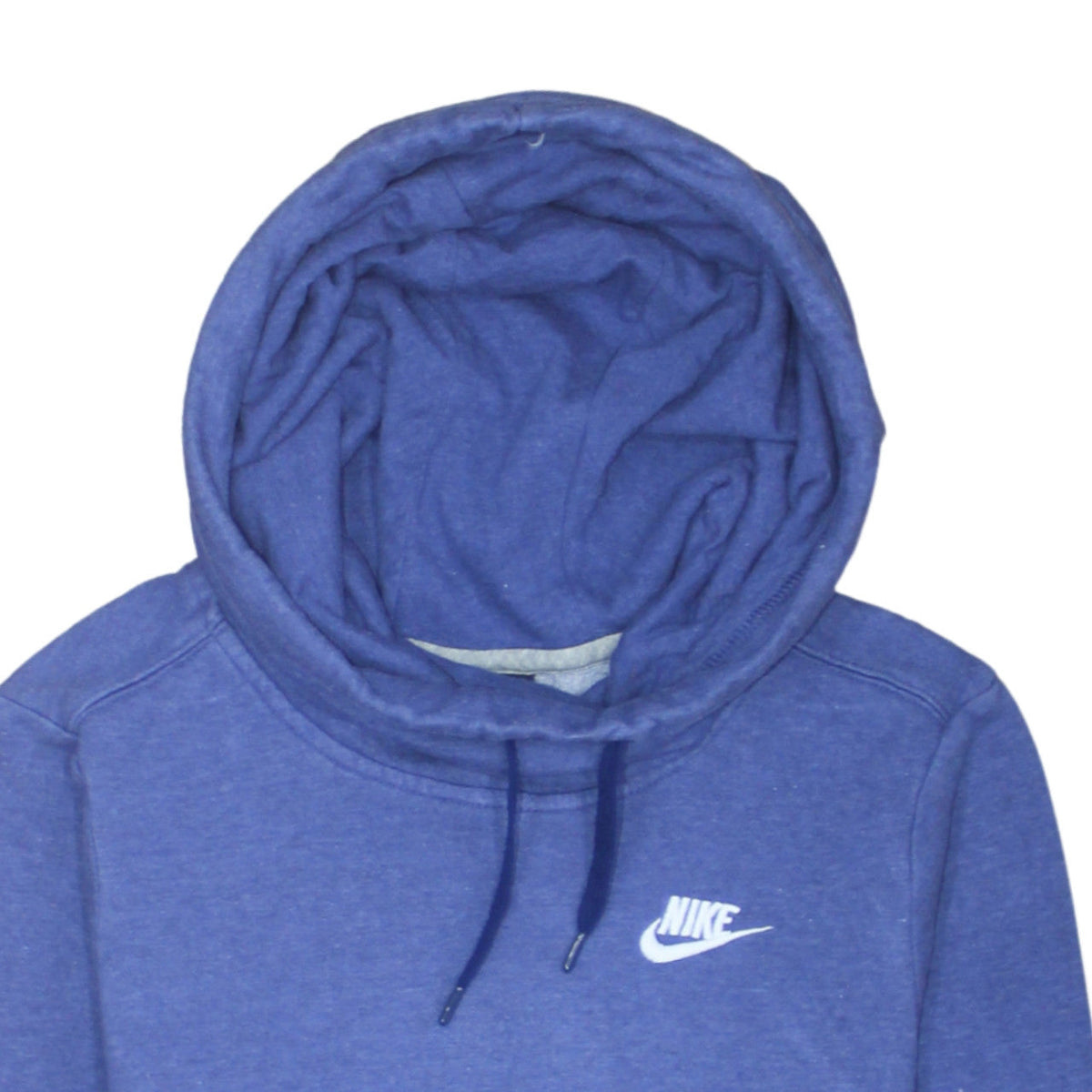 Nike Men's Blue Pullover Hoodie XS Cotton Blend Athletic Fit