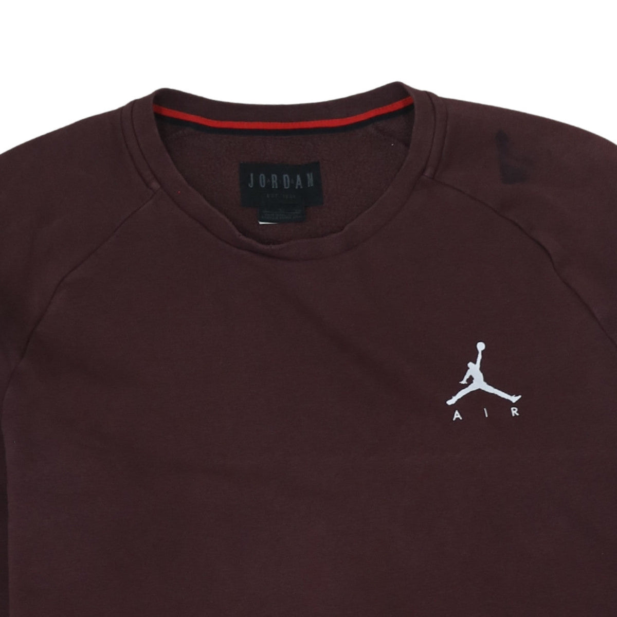 Jordan Men's Brown Crew Neck Pullover Sweatshirt XL Sports Style