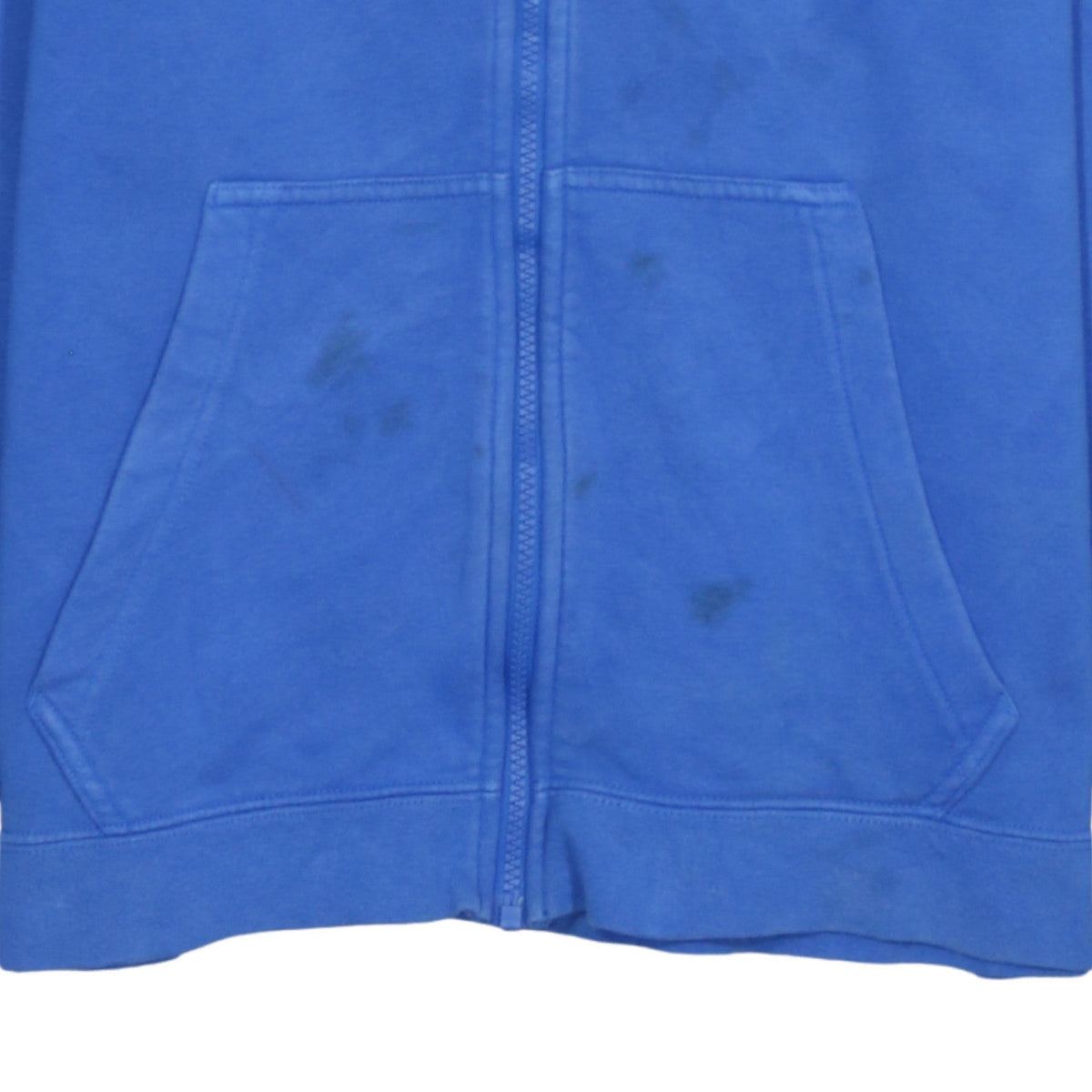 Nike Men's Blue Full Zip Hoodie M Sports Fleece Just Do It