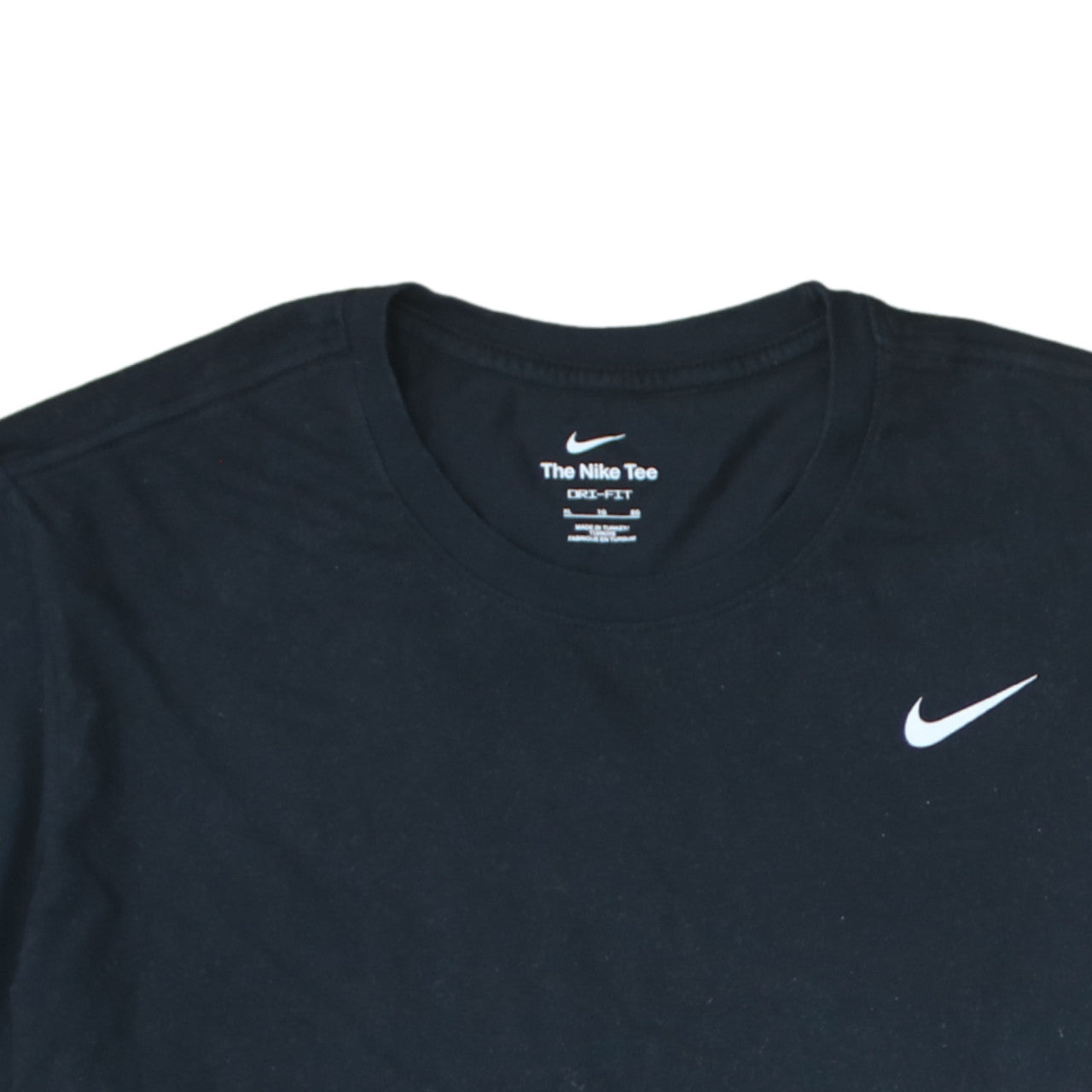 Nike Men's Black Dri-FIT Crew Neck Short Sleeve T-Shirt XL