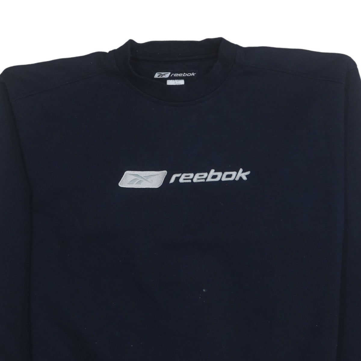 Reebok Men's Blue Crew Neck Pullover Sweatshirt Size S Regular Fit