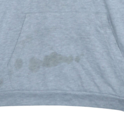 Nike Men's Grey Dri-FIT Pullover Hoodie L Sportswear
