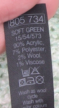 M&Co Women’s Green Long Sleeve Knit Pullover Jumper Size 22