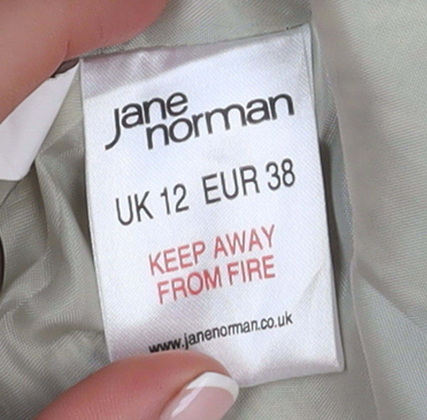 Jane Norman Women Beige Wool Blend Hooded Duffle Coat UK 12