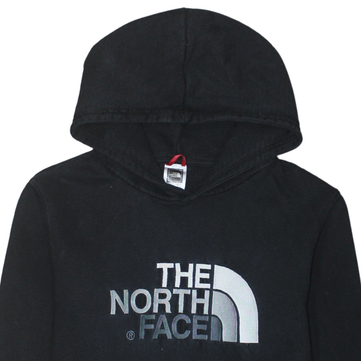 The North Face Boys Black XL Pullover Hoodie 100% Cotton Logo Design