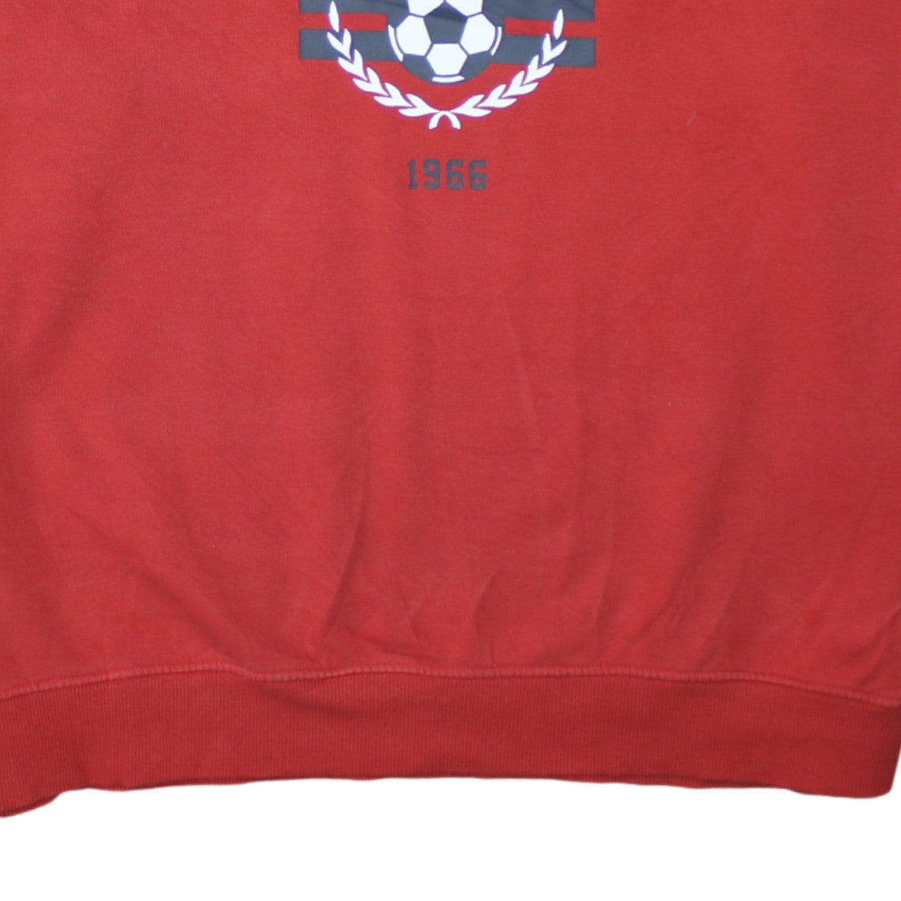 F&F Womens Red England 1966 Football Graphic Pullover Sweatshirt UK 16