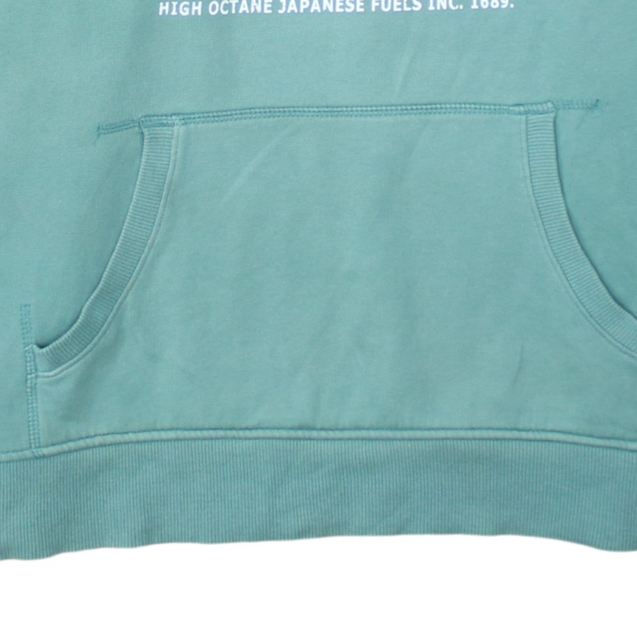 F&F Men’s Green Graphic Pullover Hoodie Size L