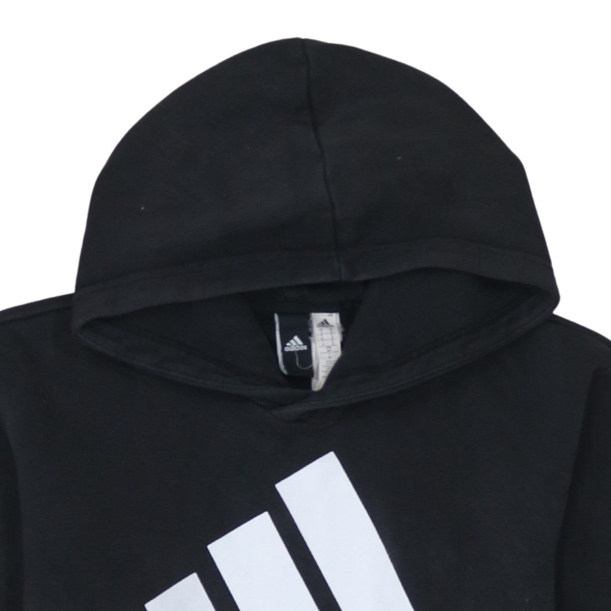 Adidas Men’s Black Pullover Hoodie Small Logo Fleece Sweatshirt