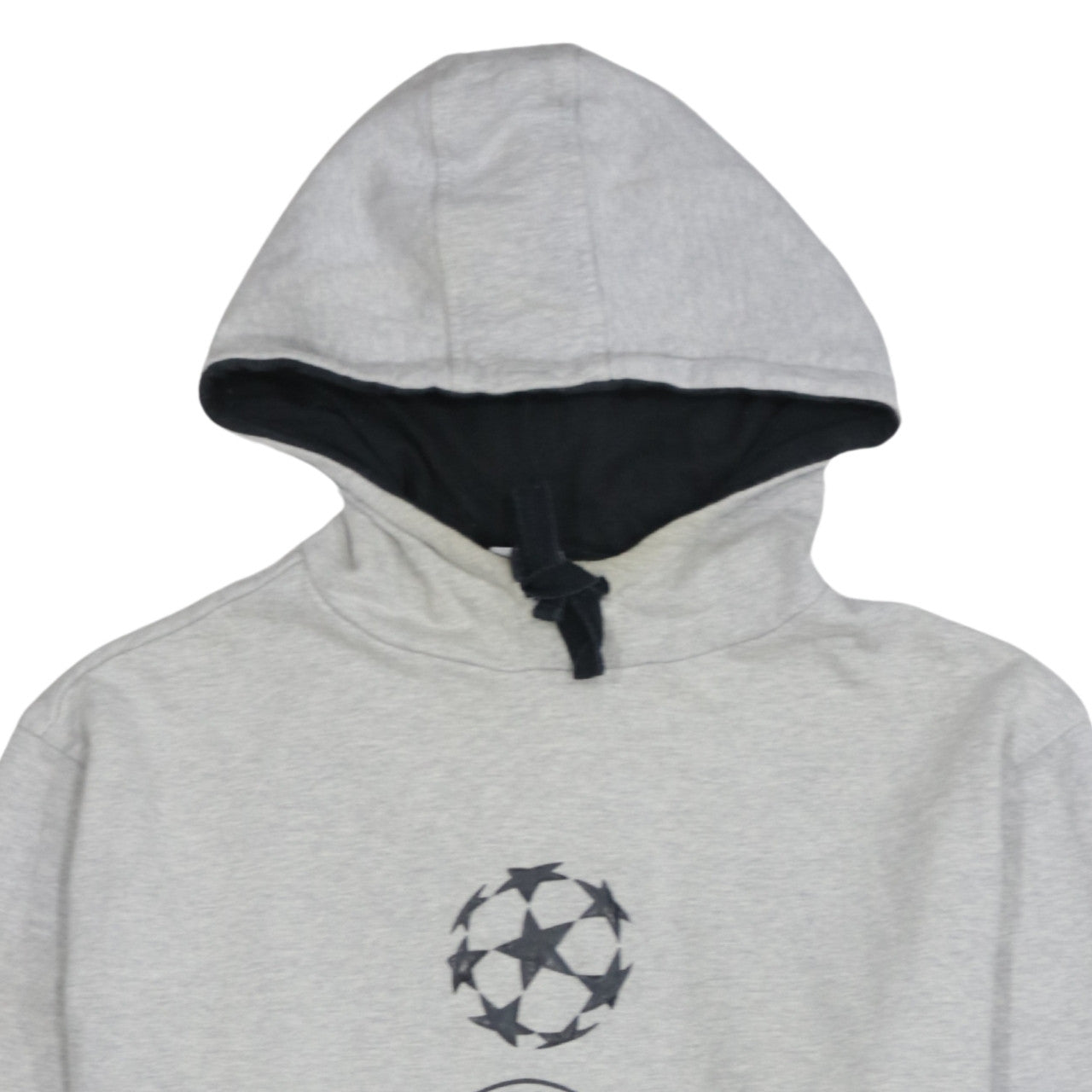 Adidas Men’s Grey UEFA Champions League Pullover Hoodie L