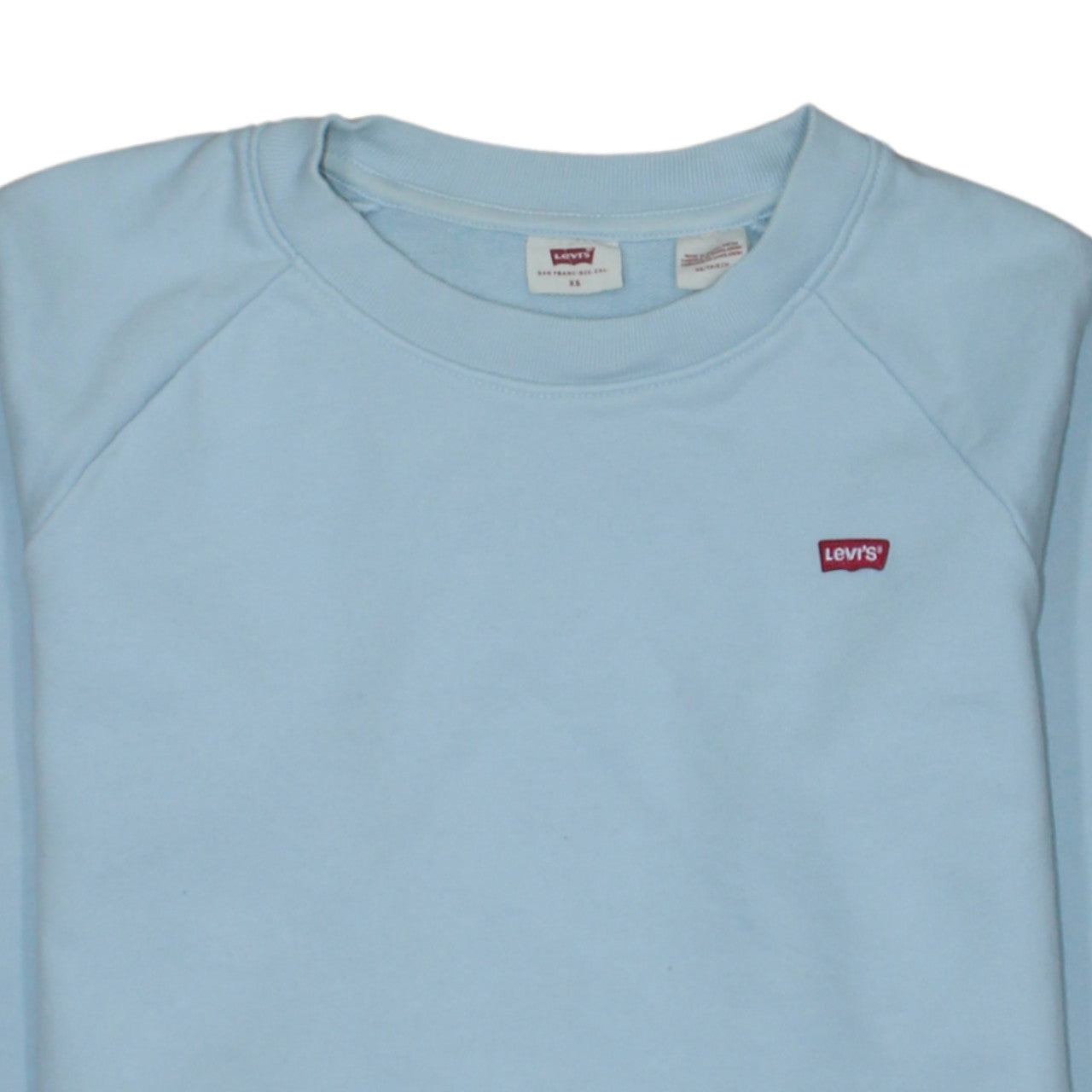 Levi's Men's Blue Crew Neck Pullover Sweatshirt XS