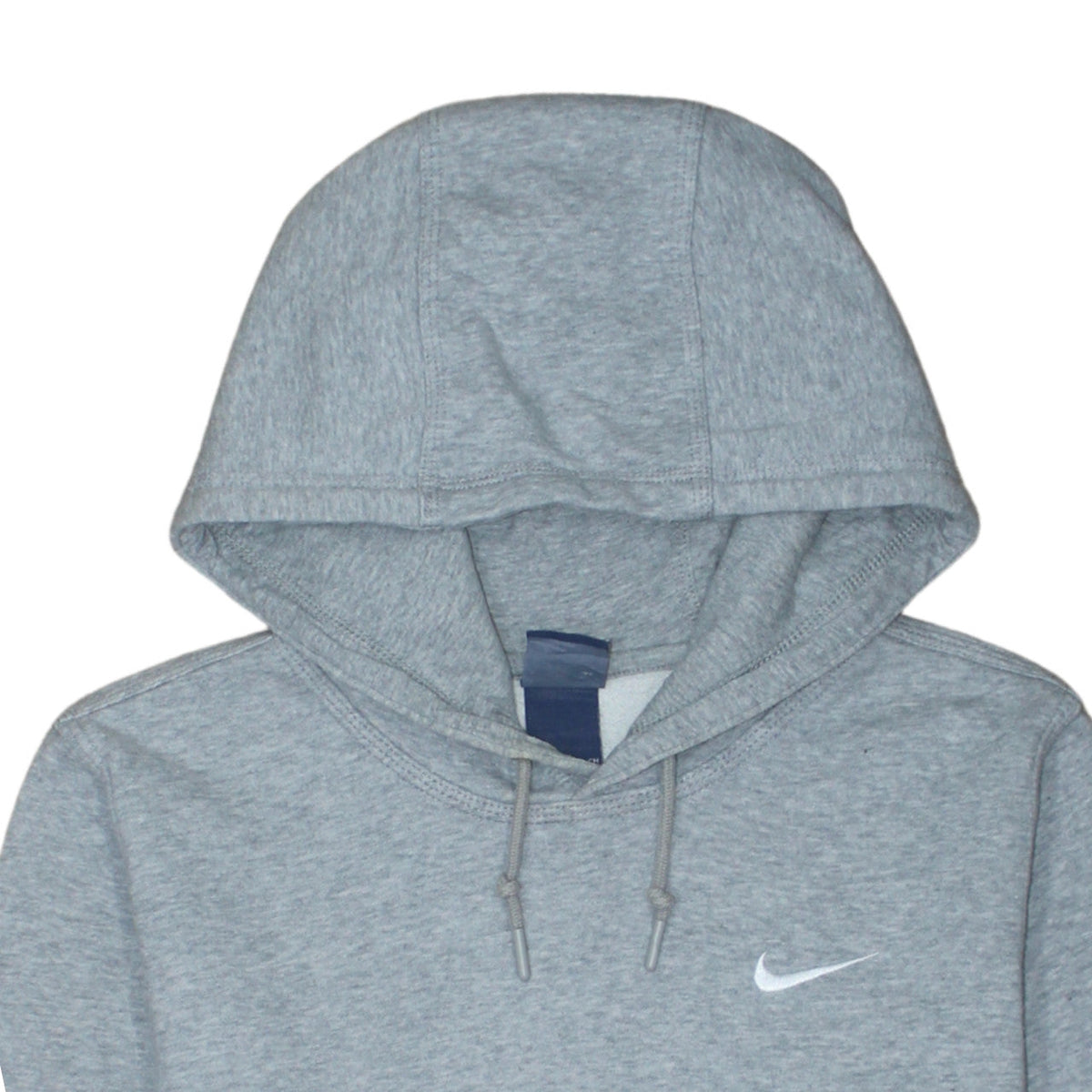 Nike Men's Grey Pullover Hoodie Small Regular Fit Fleece Sweatshirt