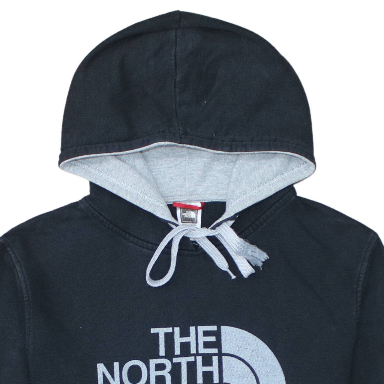 The North Face Mens Black Pullover Hoodie Size S Classic Fleece