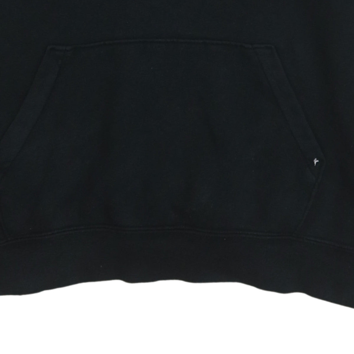 Nike Mens Black Pullover Hoodie Sweatshirt M Fleece Regular Fit