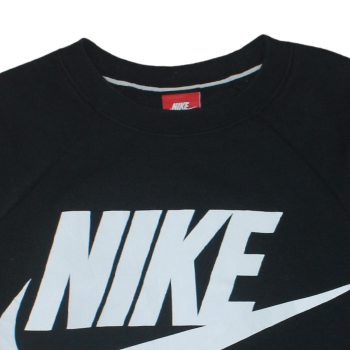 Nike Men's Black Small Pullover Crew Neck Graphic Sweatshirt