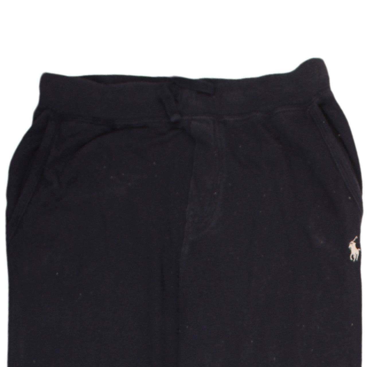 Ralph Lauren Boys Black 14-16 Years Jogger Sweatpants Fleece Tapered