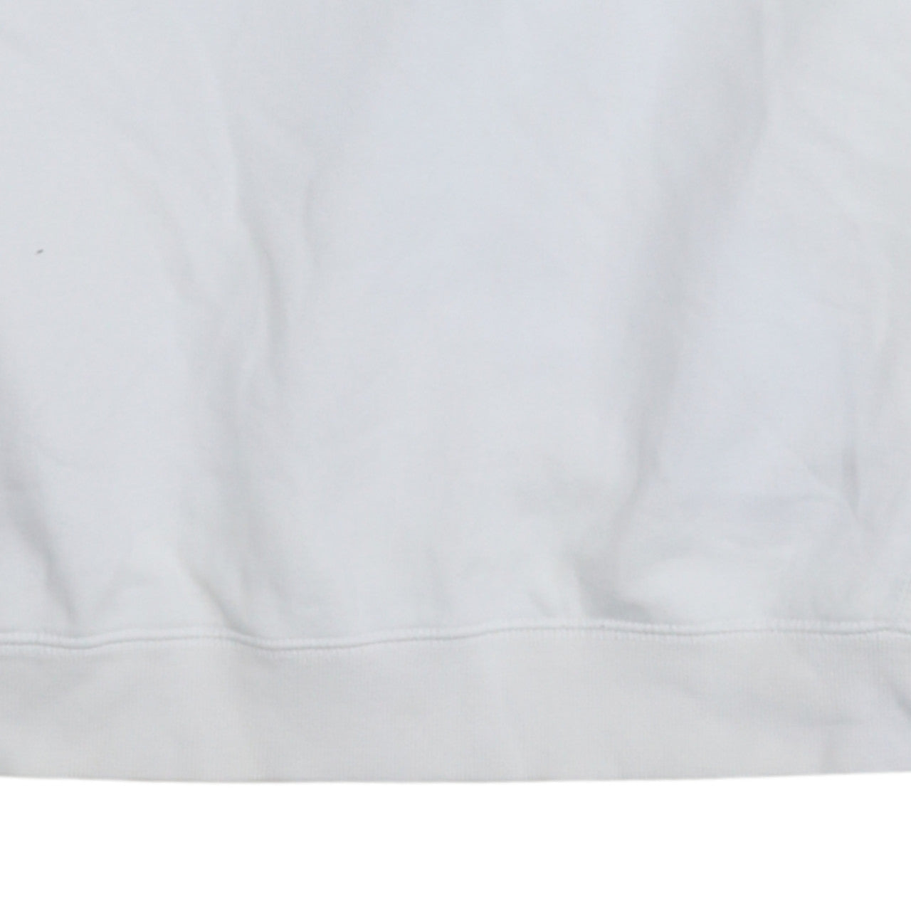 Nike Teens White Pullover Sweatshirt Swoosh Logo Fleece S