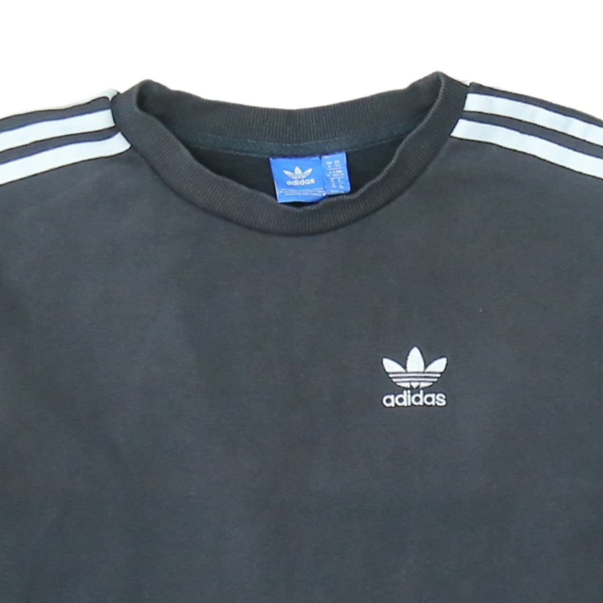 Adidas Women’s Black Crew Neck Pullover Sweatshirt Size 6