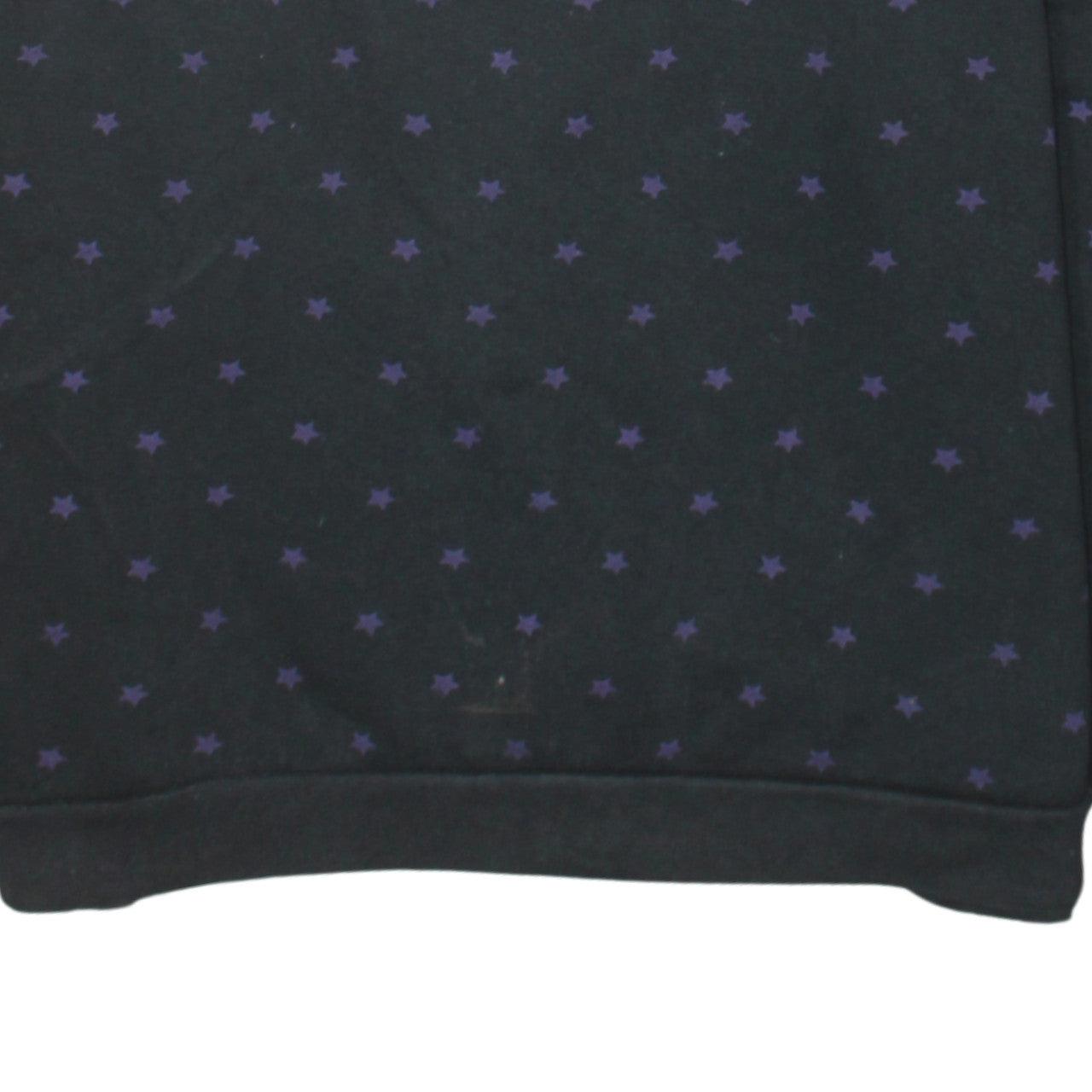 Kickers Womens Black Purple Star Print Pullover Sweatshirt Size 18