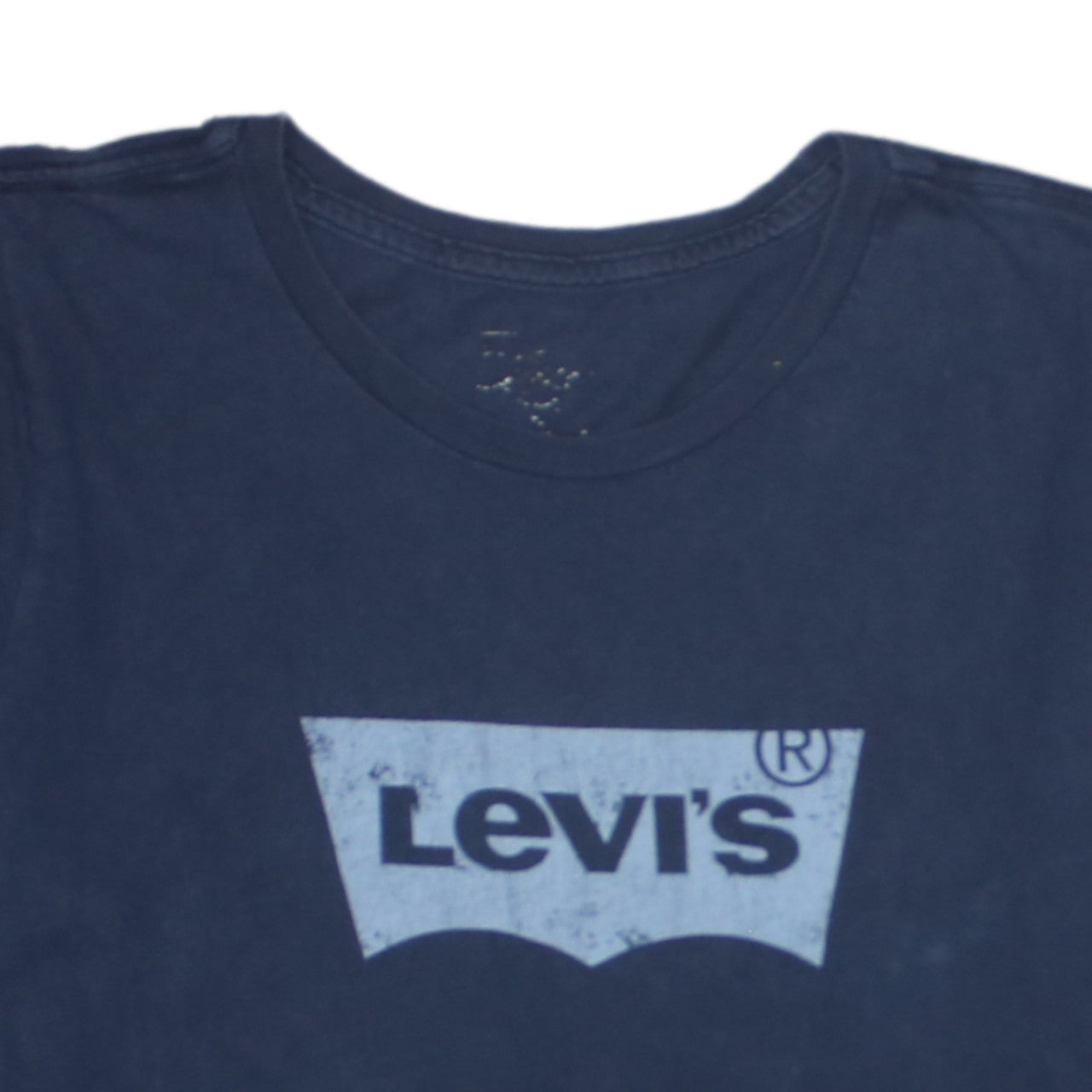 Levi's Blue Logo Graphic Men's Regular Fit T-Shirt Medium
