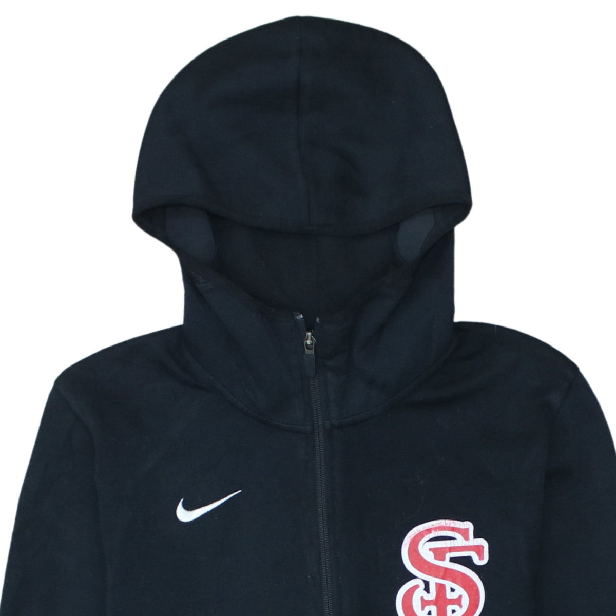 Nike Dri-FIT Men Black S Zip Hoodie Jacket