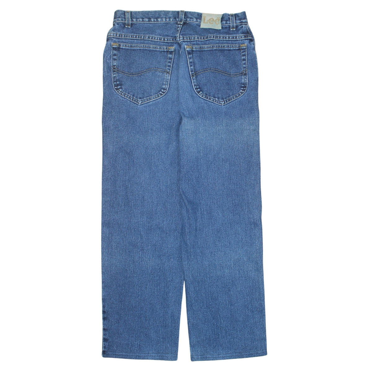 Lee Men's Blue Straight Leg Denim Jeans 32x30 Classic Cotton