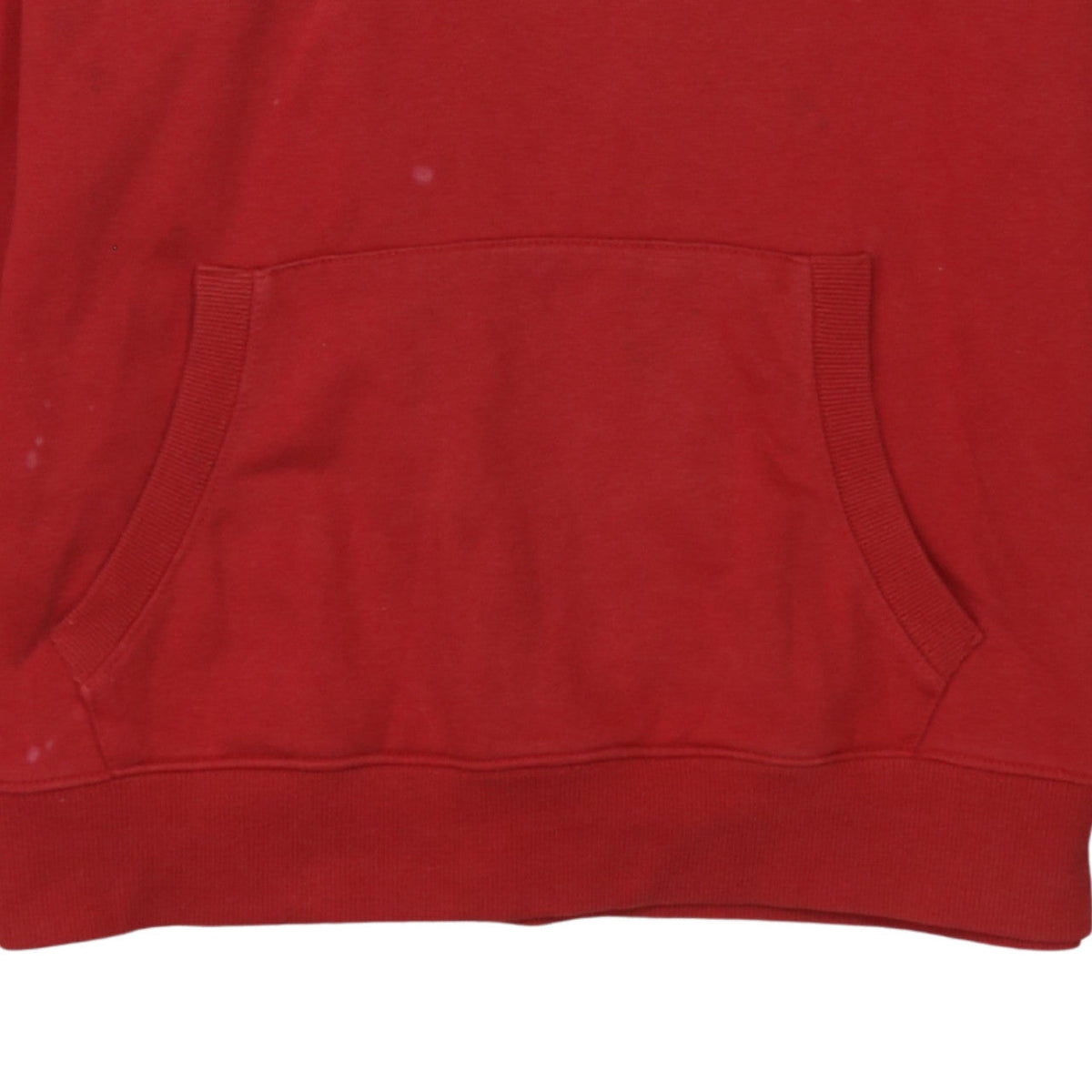 Diesel Men’s Red Pullover Hoodie Sweatshirt Large Logo Fleece