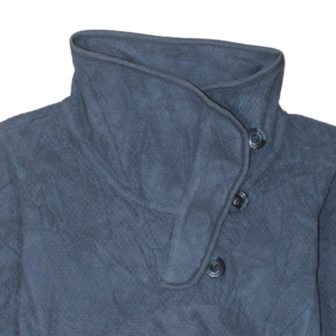 Berghaus Women Blue Button Neck Fleece Pullover UK 10 Polyester Warm Top