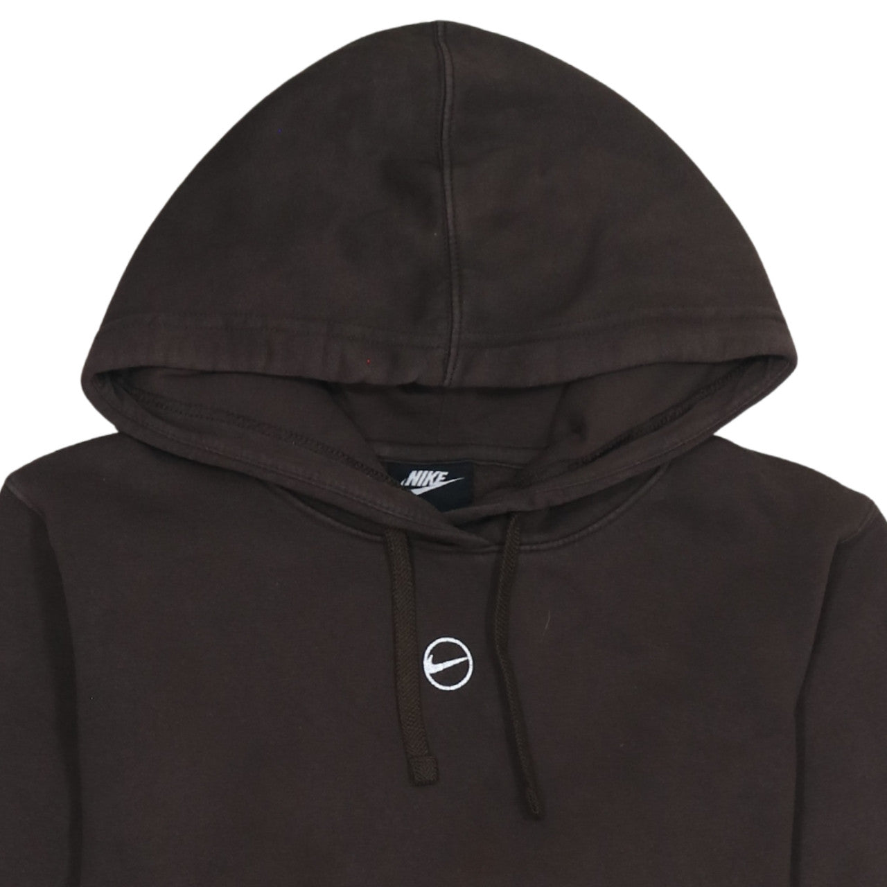 Nike Men's Brown XS Pullover Hoodie Loose Fit Fleece Sweatshirt