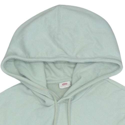 Levi's Men's Green Pullover Hoodie Small Regular Fit Fleece Sweatshirt