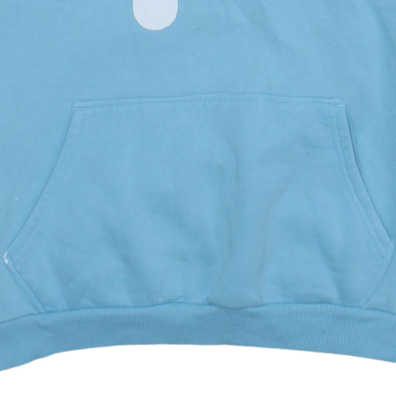 FILA Womens Blue Pullover Hoodie Size M Logo Casual Sweatshirt