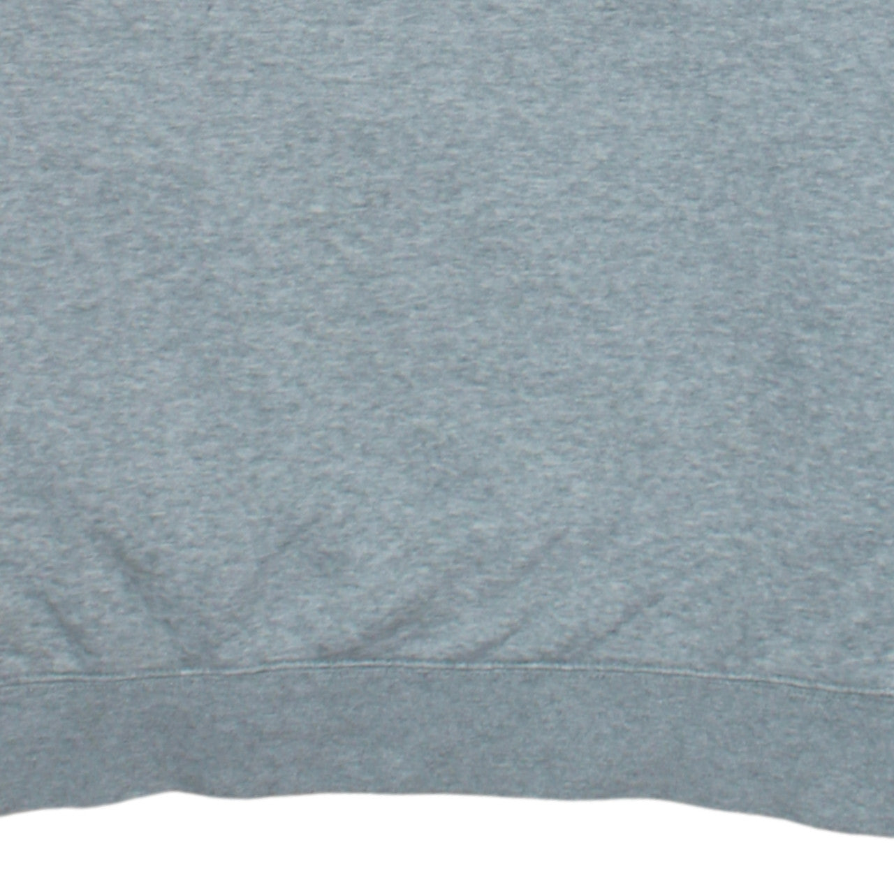 Nike Men's Grey Crew Neck Sweatshirt L Cotton Blend Logo Pullover