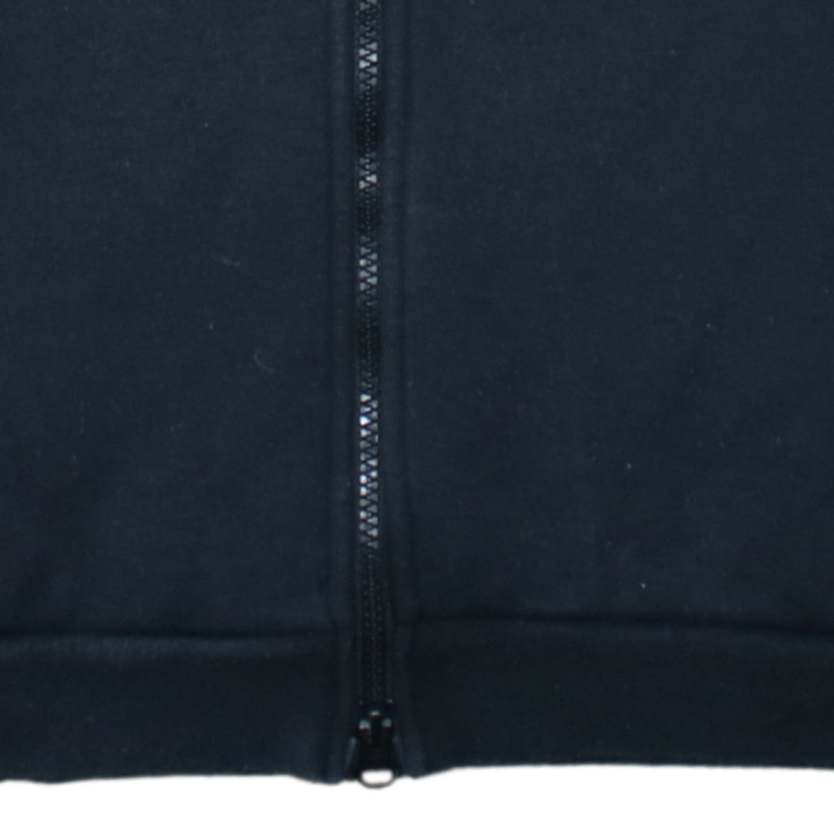 Nike Men's Black Full Zip Hoodie S Regular Fit Fleece Lined