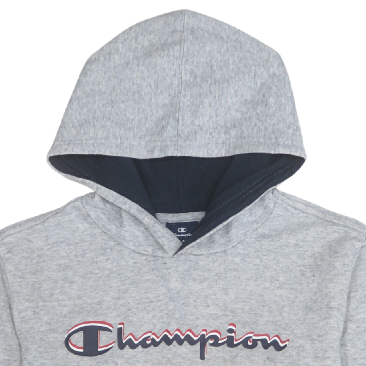 Champion Boys Grey 2XL Pullover Hoodie Sweatshirt 15-16 Years Cotton Blend