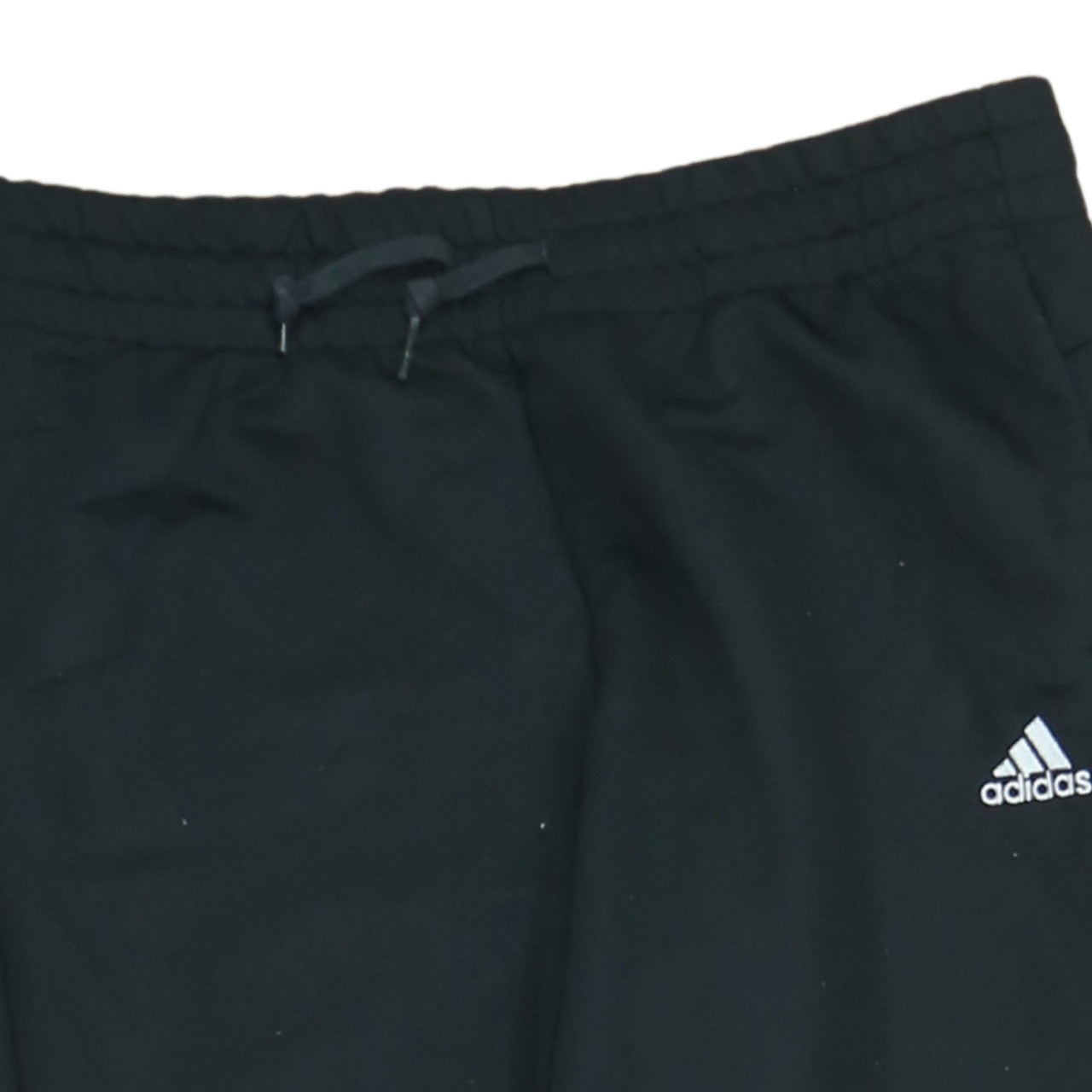 Adidas Womens Black Jogger Sweatpants M Elastic Waist Sportswear