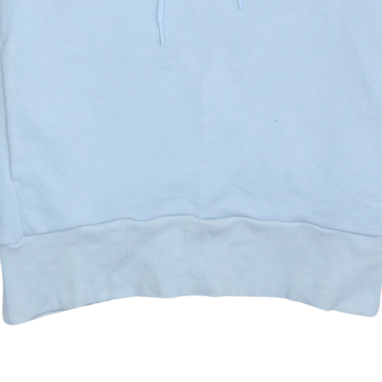 Adidas Womens Blue Pullover Hoodie Size S Casual Logo Sweatshirt
