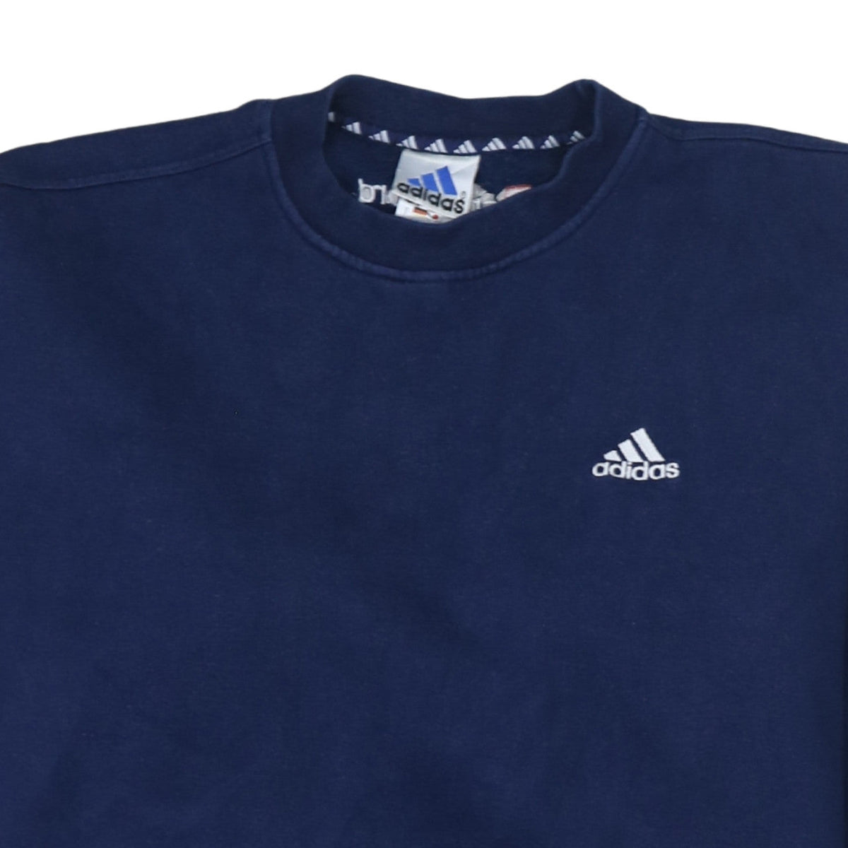 adidas Men's Blue Pullover Crew Neck Sweatshirt Size M